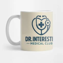 Dr. Interested Mug - Healthcare Club Merchandise