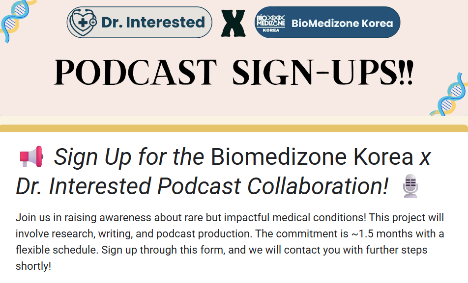 Podcast Collaboration with BioMedizone
